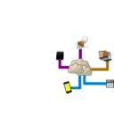 download Cloud Computing clipart image with 180 hue color