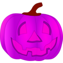 download Pumpkin clipart image with 270 hue color