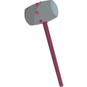 download Fantasy Mallet clipart image with 315 hue color