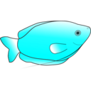 download Yellow Gourami clipart image with 135 hue color