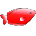 download Yellow Gourami clipart image with 315 hue color