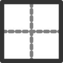 download Ftborder Outline clipart image with 180 hue color