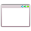download Window Icon clipart image with 90 hue color