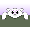 download Happy Kitten clipart image with 90 hue color