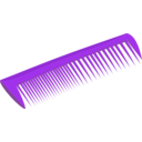 download Comb clipart image with 270 hue color