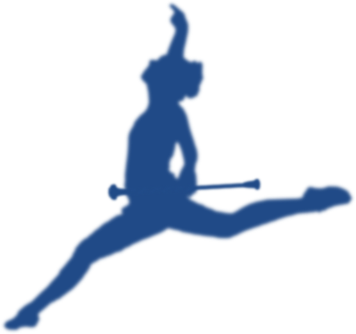 Baton Twirler Silhouette