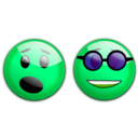 download Smiley 2 clipart image with 90 hue color