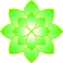 download Flower clipart image with 45 hue color