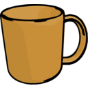 download Mug clipart image with 180 hue color
