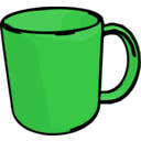 download Mug clipart image with 270 hue color