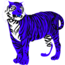 download Architetto Tigre 04 clipart image with 225 hue color