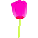 download Tulip clipart image with 315 hue color