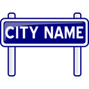 City Nameplate