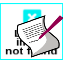 download Letter Icon clipart image with 180 hue color