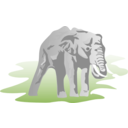 download Elephant 01 clipart image with 315 hue color