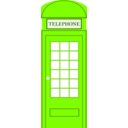 download London Phonebooth clipart image with 90 hue color