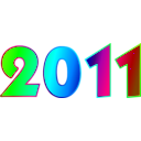 download 2011 Rainbow Sign clipart image with 90 hue color