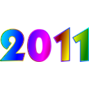 download 2011 Rainbow Sign clipart image with 180 hue color