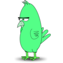 download Bird Pajaro clipart image with 90 hue color