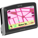 download Gps On clipart image with 270 hue color