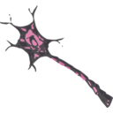 download Neuron clipart image with 270 hue color