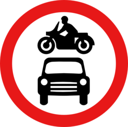 Roadsign Evel Knievel