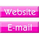download Website E Mail Buttons clipart image with 315 hue color
