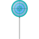 download Target clipart image with 180 hue color