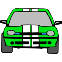 download Dodge Neon Car clipart image with 180 hue color