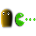 download Pacman clipart image with 45 hue color