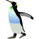 download Emperor Penguin clipart image with 45 hue color