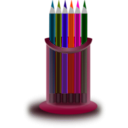 download Pencil Stand 2 clipart image with 315 hue color