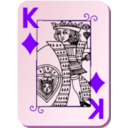 download Guyenne Deck King Of Diamonds clipart image with 270 hue color
