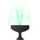 download Fountain clipart image with 315 hue color