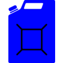 download Jerrycan Yellow clipart image with 180 hue color