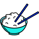 download Bowl Of Rice clipart image with 180 hue color