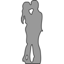 download Couple clipart image with 45 hue color