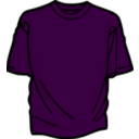 download Brown T Shirt clipart image with 270 hue color