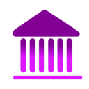 download Institution Icon clipart image with 90 hue color