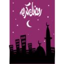 download Ramadan Kareem clipart image with 90 hue color