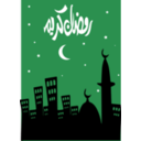 download Ramadan Kareem clipart image with 270 hue color