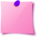 download Nota Con Sombra clipart image with 270 hue color