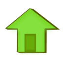 download Home Icon clipart image with 45 hue color