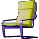 download Armchair clipart image with 225 hue color