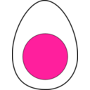 download Egg clipart image with 270 hue color