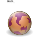 download Globe clipart image with 180 hue color