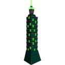 download Taipei 101 clipart image with 45 hue color