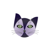 download Cat 2 clipart image with 225 hue color