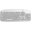 download Plopitech Keyboard clipart image with 225 hue color