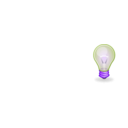 download Light Bulb Icon clipart image with 225 hue color